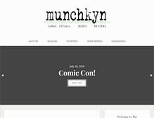 Tablet Screenshot of munchkyn.com